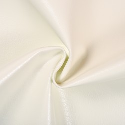 Ткань Дерматин (Кожзам) для мебели, цвет Белый (на отрез)  в Солнечногорске