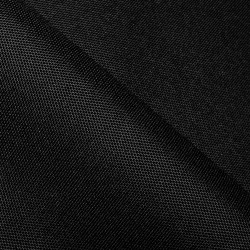 Ткань Оксфорд 600D PU, Черный (на отрез)  в Солнечногорске