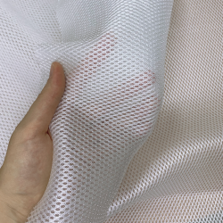 Сетка 3D трехслойная Air mesh 160 гр/м2, цвет Белый (на отрез)  в Солнечногорске