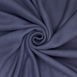 Ткань Флис Односторонний 130 гр/м2, цвет Темно-серый (на отрез)  в Солнечногорске