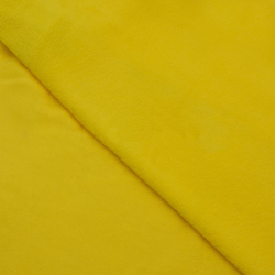 Флис Односторонний 180 гр/м2, Желтый (на отрез)  в Солнечногорске