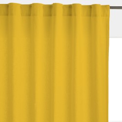 Штора уличная на Трубной ленте (В-220*Ш-145) Желтая, (ткань Оксфорд 600)  в Солнечногорске