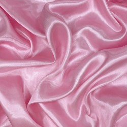 Ткань Атлас-сатин, цвет Розовый (на отрез)  в Солнечногорске