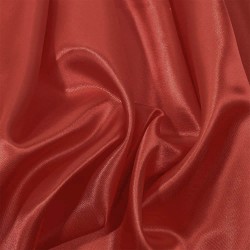 Ткань Атлас-сатин, цвет Красный (на отрез)  в Солнечногорске