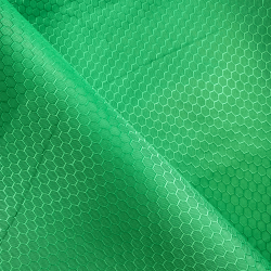 Ткань Оксфорд 300D PU Рип-Стоп СОТЫ, цвет Зелёный (на отрез)  в Солнечногорске