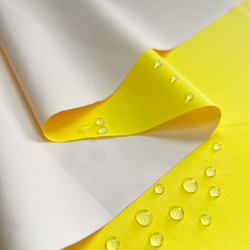 Водонепроницаемая Дышащая Мембранная ткань PU 10'000, цвет Жёлтый (на отрез)  в Солнечногорске